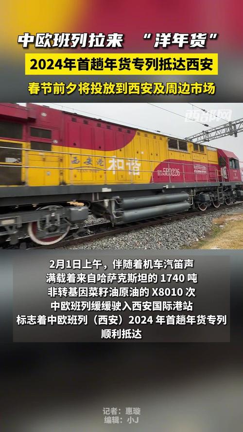 陕西:中欧班列送来“洋”年货