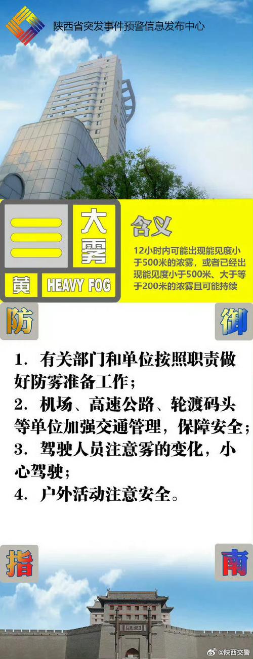 江苏省丹阳市发布大雾黄色预警_1