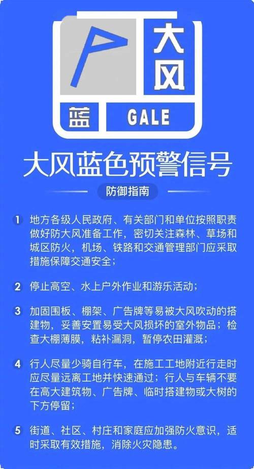 黑龙江省萝北县发布大风蓝色预警_1