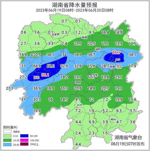 湖南进入主汛期 今明湘中湘南局地有暴雨