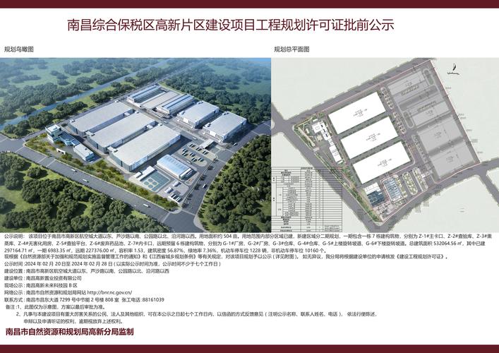 规划出炉!南昌高新区要建综合保税区
