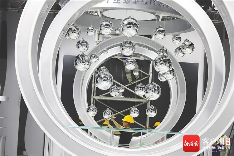 第四届消博会主场馆搭建完成 海南馆设置五大展区