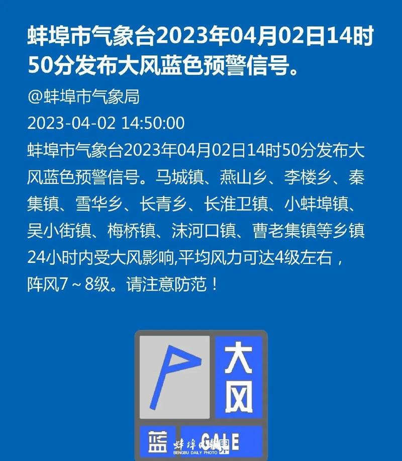 重庆市江津区发布大风蓝色预警