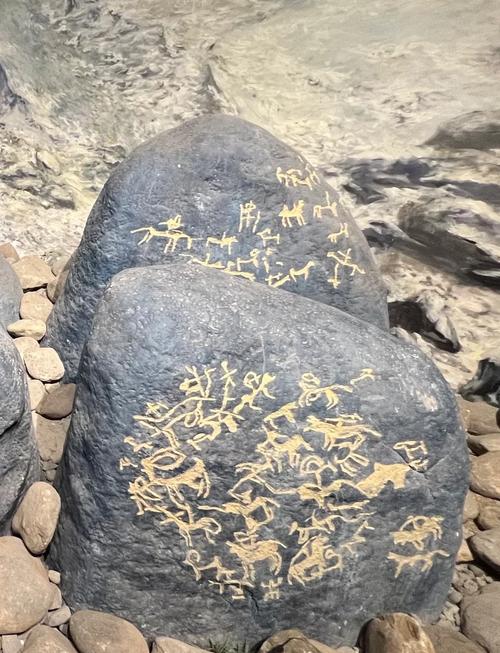 贺兰山岩画展亮相浙江自然博物院