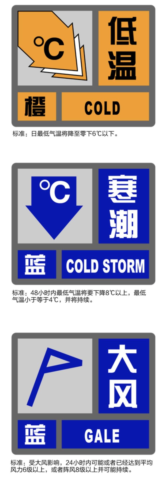 河南省卢氏县发布低温蓝色预警_1