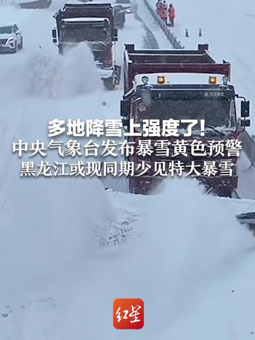黑龙江今明天多降雪伊春等局地今有大雪 雪后气温明显下降