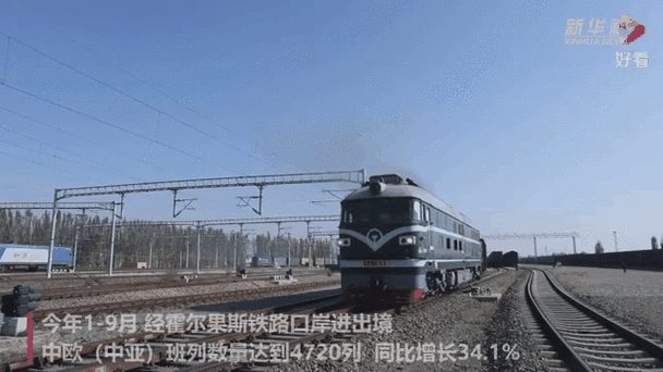 2023年满洲里铁路口岸通行中欧班列突破5000列