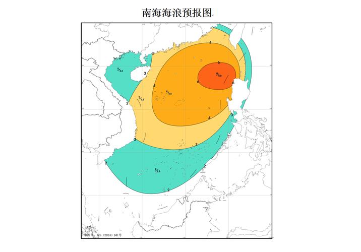台风“银杏”靠近 南海海浪预警发布