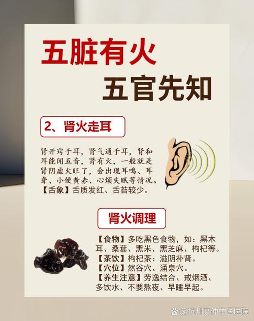 心火走嘴、肺火走鼻……发在五官的“火”,根源在内脏!“灭火”一定要对证