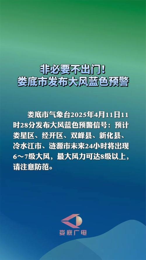 湖南省临澧县发布大风蓝色预警